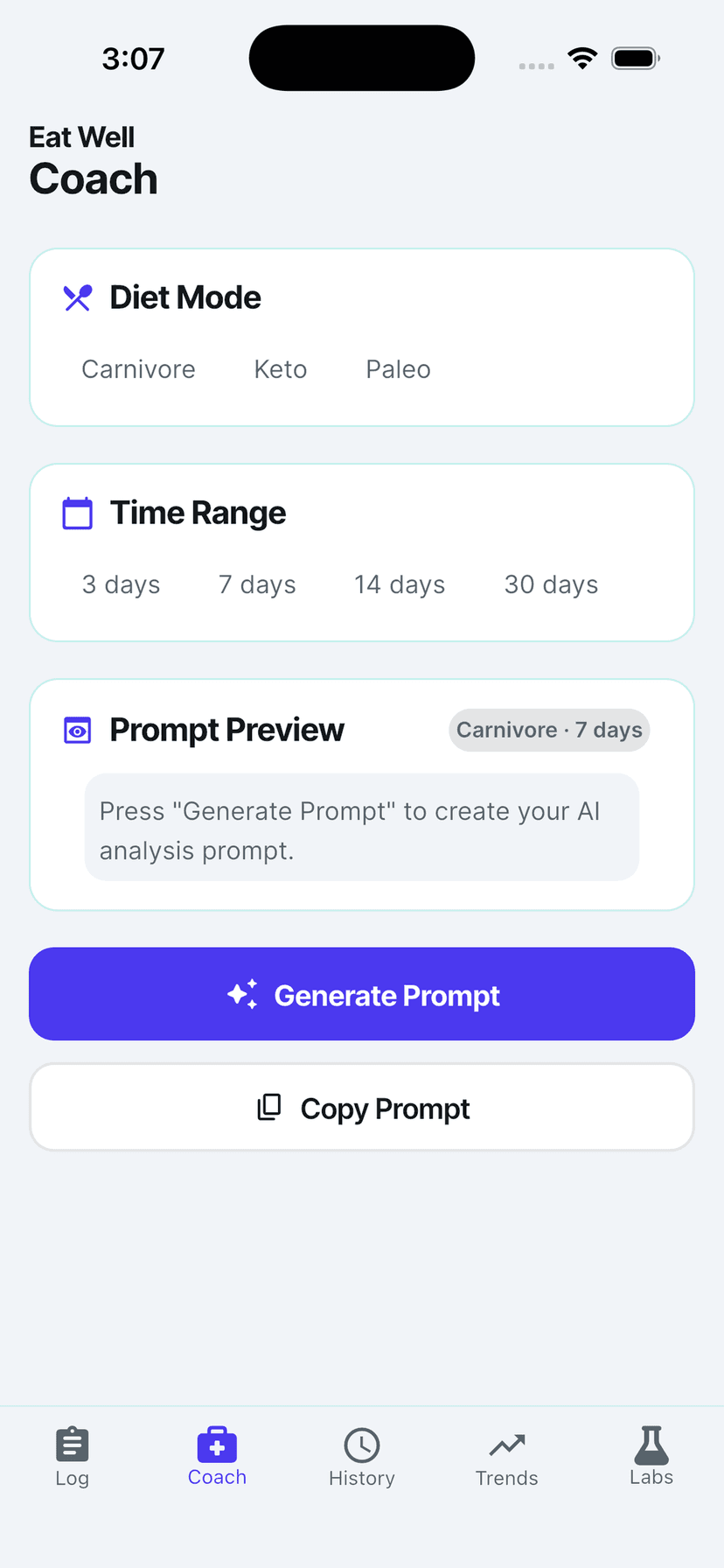 EatWell - AI Coach
